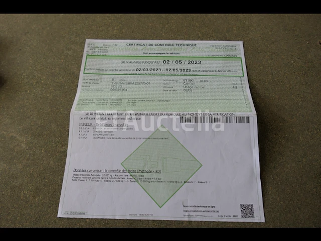 Volvo f12 (1994-64.040 km-vin:yv2h5a7g6ra225775) - afbeelding 54 van  62