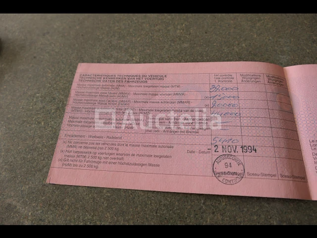 Volvo f12 (1994-64.040 km-vin:yv2h5a7g6ra225775) - afbeelding 55 van  62