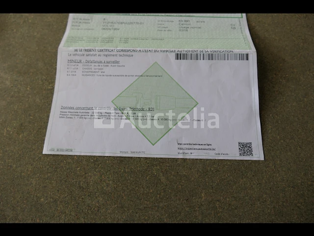 Volvo f12 (1994-64.040 km-vin:yv2h5a7g6ra225775) - afbeelding 57 van  62