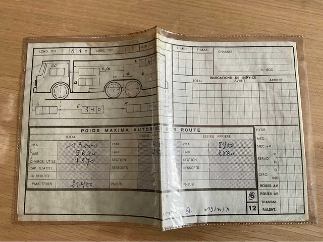 Volvo f85-34 vrachtwagen uit 1971 - afbeelding 25 van  25