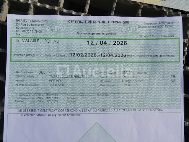 Volvo fh trekker (2016-704.996 km-vin: yv2rt40d2gb769077) - afbeelding 27 van  36