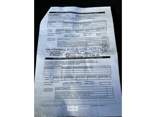 Volvo fl6 4x2 120r - afbeelding 20 van  35