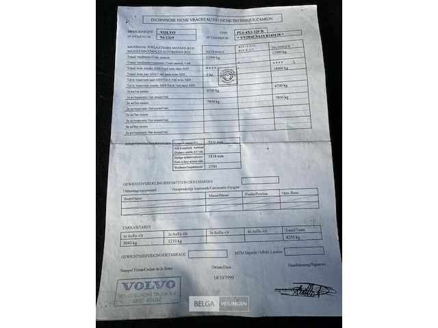 Volvo fl6 4x2 120r - afbeelding 21 van  35