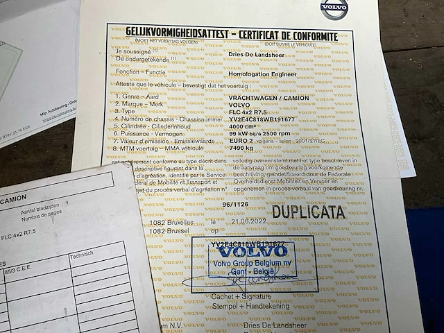 Volvo flc vrachtwagen - afbeelding 21 van  29