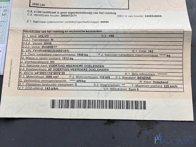Volvo v40 - 2013 - afbeelding 4 van  14