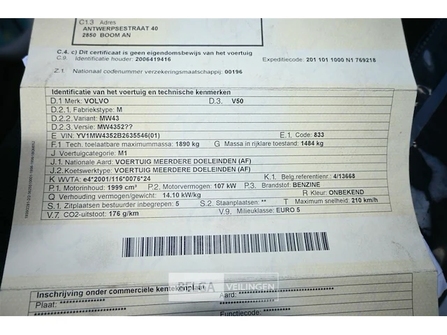 Volvo v50 - afbeelding 4 van  26