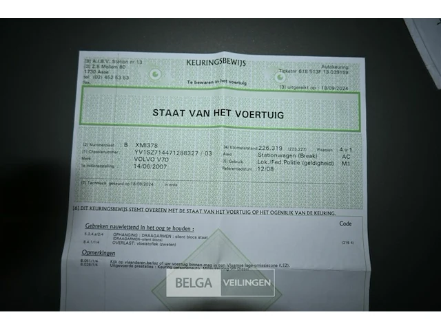 Volvo v70 stationwagen - afbeelding 12 van  21