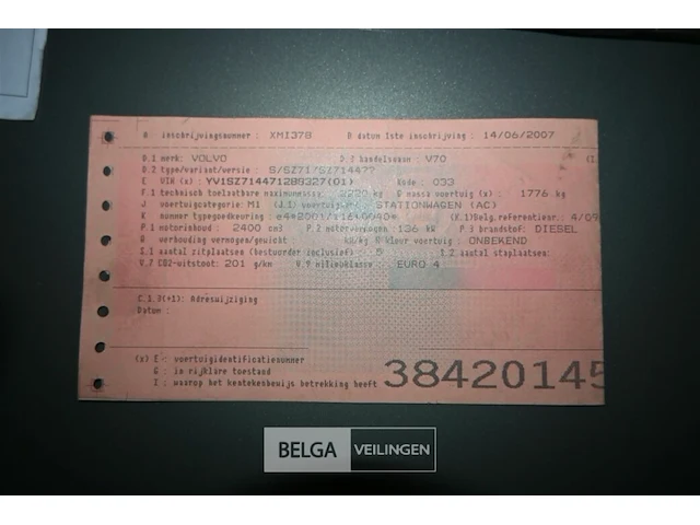 Volvo v70 stationwagen - afbeelding 9 van  21
