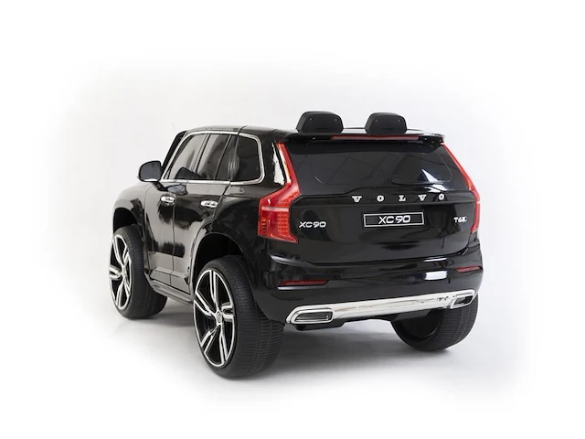 Volvo xc90 elektrische kinderauto 12v - 1 tot 6 jaar - zwart - afbeelding 2 van  5