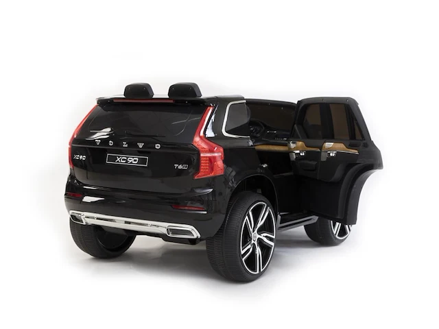 Volvo xc90 elektrische kinderauto 12v - 1 tot 6 jaar - zwart - afbeelding 3 van  5