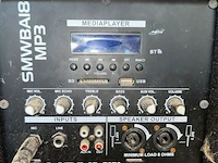Vonyx subwoofer + 4 luidsprekers - afbeelding 3 van  6