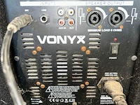 Vonyx subwoofer + 4 luidsprekers - afbeelding 4 van  6