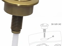 Voor geberit sigma30 dual flush plate - afbeelding 4 van  5