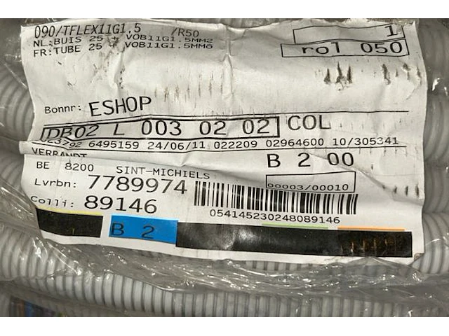 Voorbedrade buis preflex - afbeelding 5 van  5