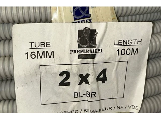 Voorbedrade buis preflex - afbeelding 4 van  4