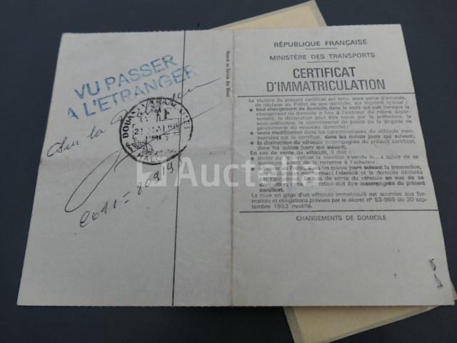 Voorouderauto om renault fregate r1104 te restaureren (1959-46.255 km)( vin:3309611ci) - afbeelding 8 van  15