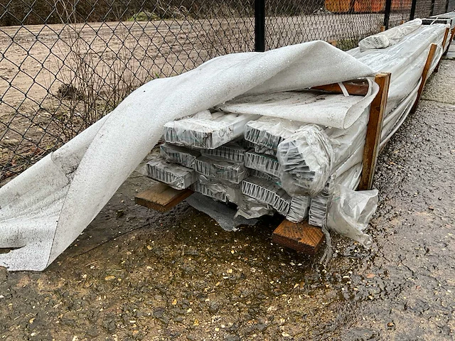 Voorraad kunststof pvc u-profielen 10/25/35/1mm 5000mm lengte ca 400stuks - afbeelding 6 van  9