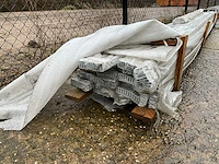 Voorraad kunststof pvc u-profielen 10/25/35/1mm 5000mm lengte ca 400stuks - afbeelding 6 van  9