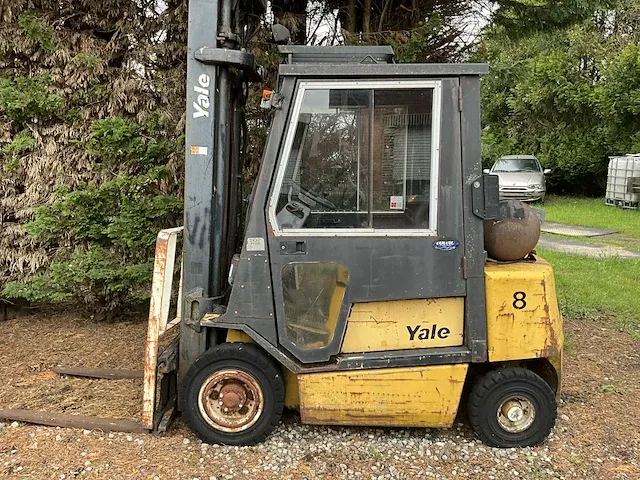 Vorkheftruck 1999 yale glp25tfv2770 - afbeelding 11 van  18