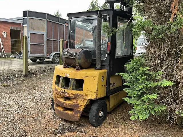 Vorkheftruck 1999 yale glp25tfv2770 - afbeelding 14 van  18
