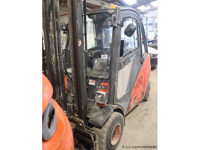 Vorkheftruck linde h30d, cap 3000kg, bj 2008, serienummer h2x393w06934, uren 10029 - afbeelding 1 van  7