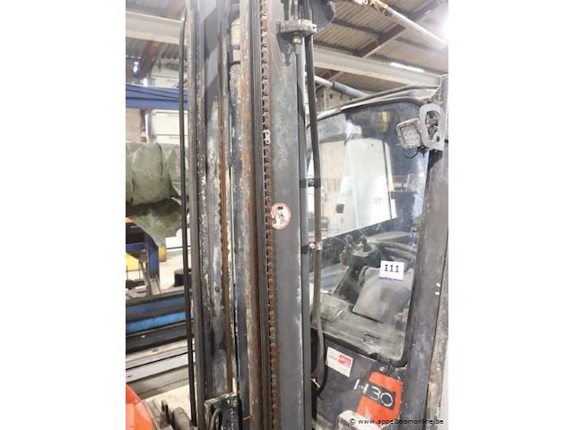 Vorkheftruck linde h30d, cap 3000kg, bj 2008, serienummer h2x393w06934, uren 10029 - afbeelding 2 van  7