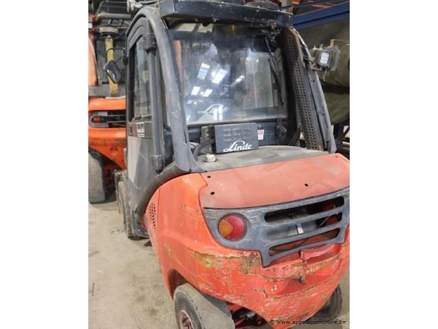 Vorkheftruck linde h30d, cap 3000kg, bj 2008, serienummer h2x393w06934, uren 10029 - afbeelding 3 van  7