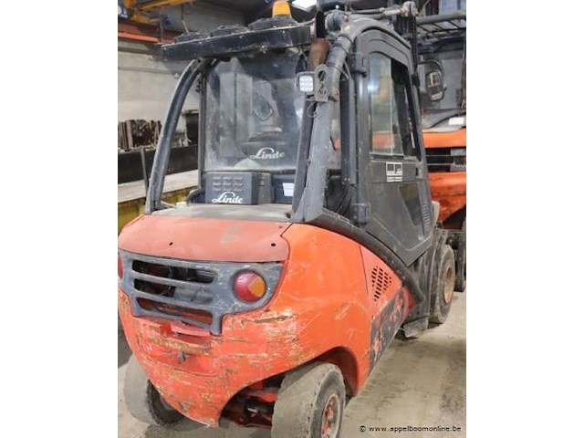Vorkheftruck linde h30d, cap 3000kg, bj 2008, serienummer h2x393w06934, uren 10029 - afbeelding 4 van  7