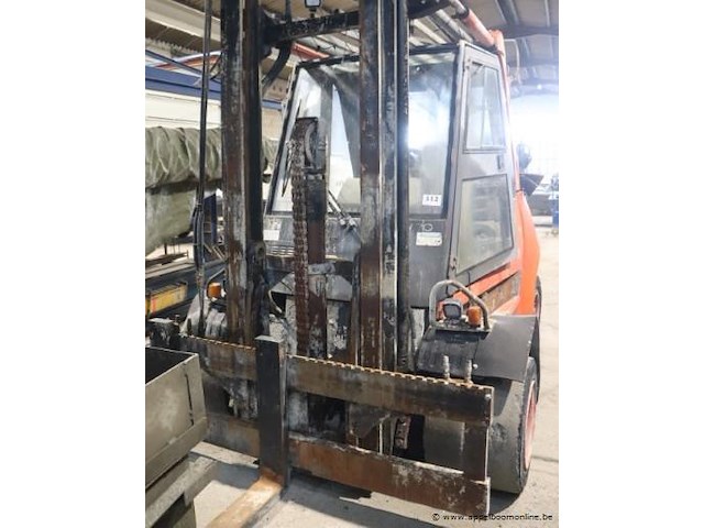 Vorkheftruck linde h700-02, cap 10,000kg, bj 2000, serienummer 1x353l00670, uren 9715 - afbeelding 1 van  5