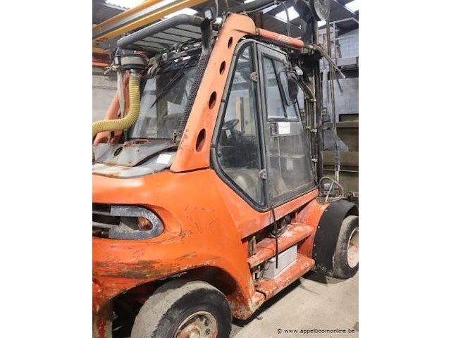 Vorkheftruck linde h700-02, cap 10,000kg, bj 2000, serienummer 1x353l00670, uren 9715 - afbeelding 5 van  5