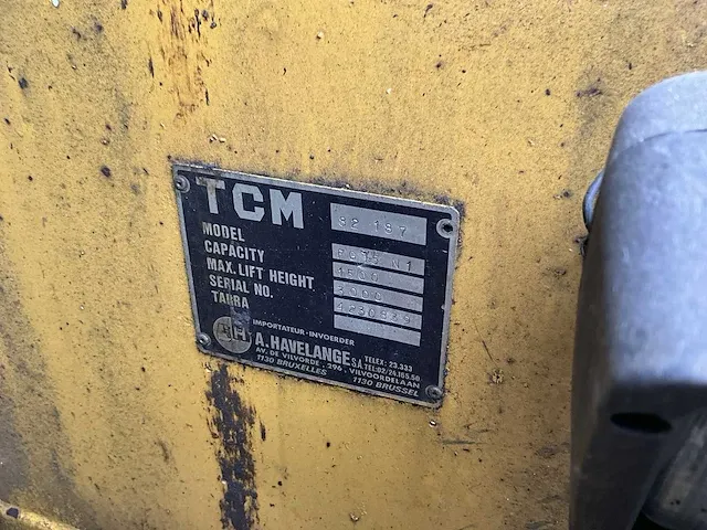 Vorkheftruck tcm fg 15 - afbeelding 5 van  16
