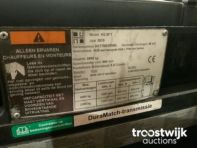 Vorkheftruck - afbeelding 8 van  16