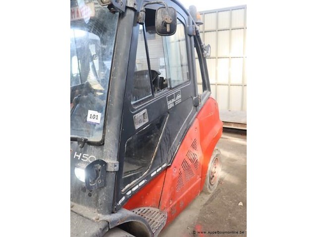 Vorkherftruck linde h50d-02/600, bj 2017, cap 5000kg, serienummer h2x394h02532, 10018 uren - afbeelding 3 van  7