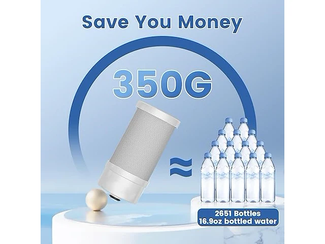 Vortopt waterzuiveraar voor keukenkraan - afbeelding 4 van  6