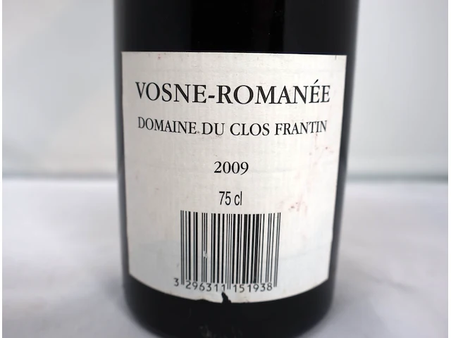 Vosne romanée, domaine du clos frantin 2009 - afbeelding 4 van  4