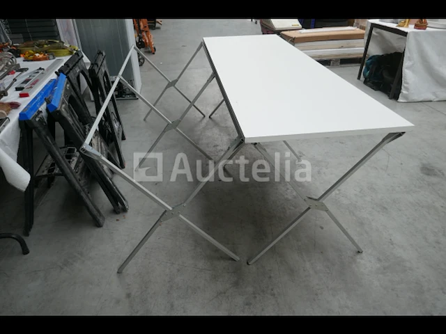 Vouwbaar markttafel onderstel - 2 stuks - afbeelding 5 van  5