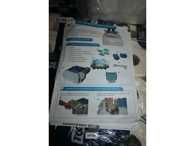 Vouwmachine neopost - afbeelding 10 van  10