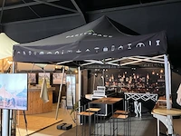 Vouwtent 3 x 3 m - alu frame - bedrukt dakzeil - afbeelding 2 van  5