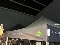 Vouwtent 3 x 3 m - alu frame - bedrukt dakzeil - afbeelding 4 van  5