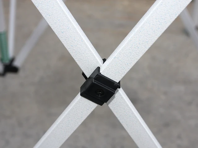 Vouwtent 3x3m cream - stalen frame - afbeelding 4 van  6
