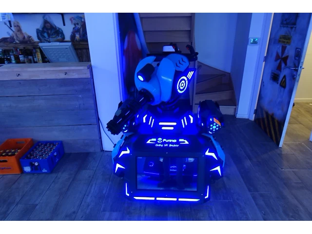 Vr installatie funinvr gatling simulator - afbeelding 1 van  4