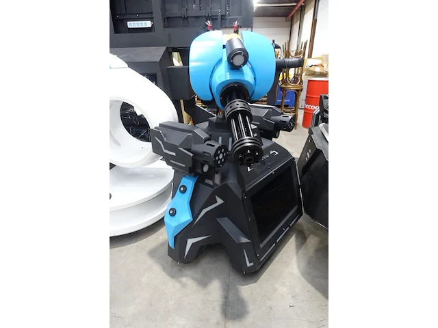 Vr installatie funinvr gatling simulator - afbeelding 6 van  6
