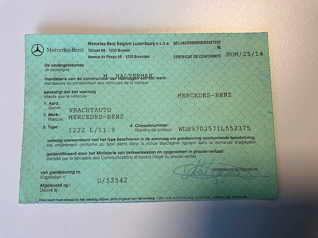 Vrachtwagen atego; 2010 - afbeelding 11 van  24