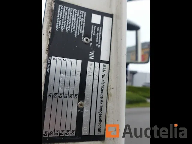 Vrachtwagen carrosserie en dubbele cabine + hatchback man m 11 f (1998-190.703 km) - afbeelding 5 van  37