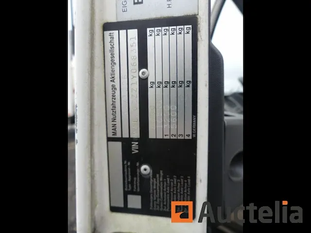 Vrachtwagen carrosserie met hatchback man l84f (2000-327.273 km) - afbeelding 26 van  28