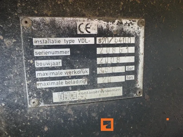 Vrachtwagen deur container man tga sh264fnlc (te herstellen) - afbeelding 2 van  28