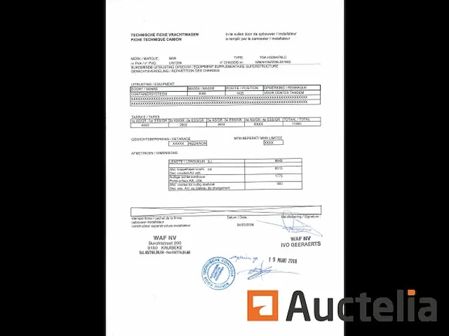 Vrachtwagen deur container man tga sh264fnlc (te herstellen) - afbeelding 13 van  28