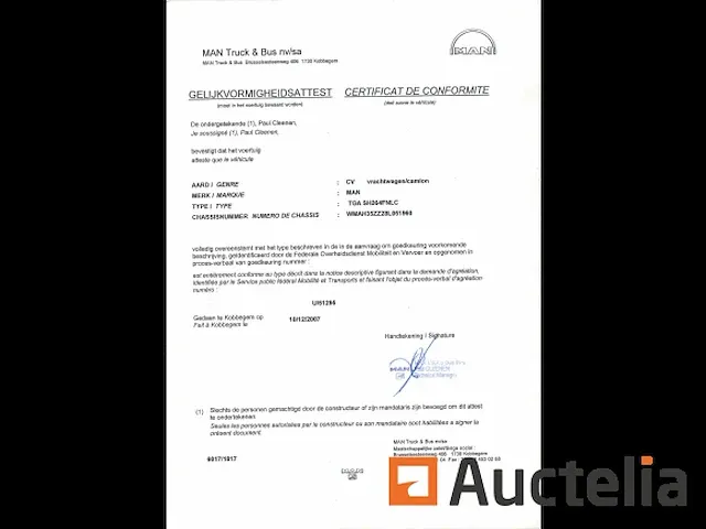 Vrachtwagen deur container man tga sh264fnlc (te herstellen) - afbeelding 17 van  28