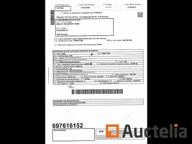 Vrachtwagen deur container man tga sh264fnlc (te herstellen) - afbeelding 18 van  28