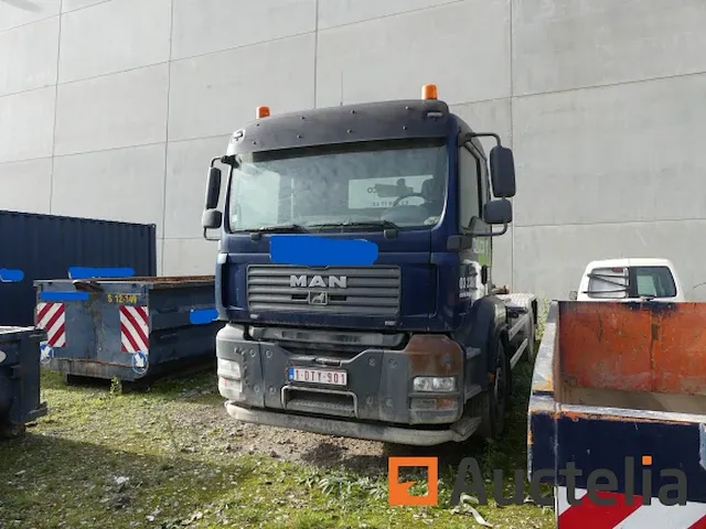 Vrachtwagen deur container man tga sh264fnlc (te herstellen) - afbeelding 12 van  28